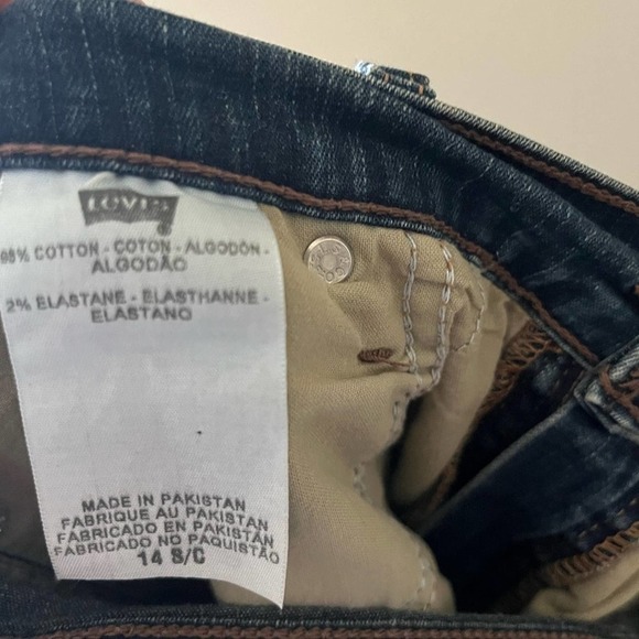 Jeans Levi’s 512 Women’s Perfectly Slimming Bootcut Jeans Size 14S - Picture 5 of 5